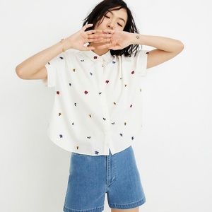 MADEWELL Embroidered Hilltop Shirt